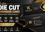 design custom die cut business card